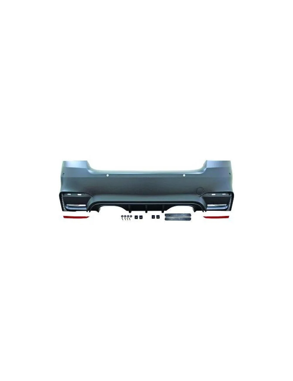 PARAURTI POSTERIORE COMPLETO IN ABS BMW SERIE 3 E92 E93