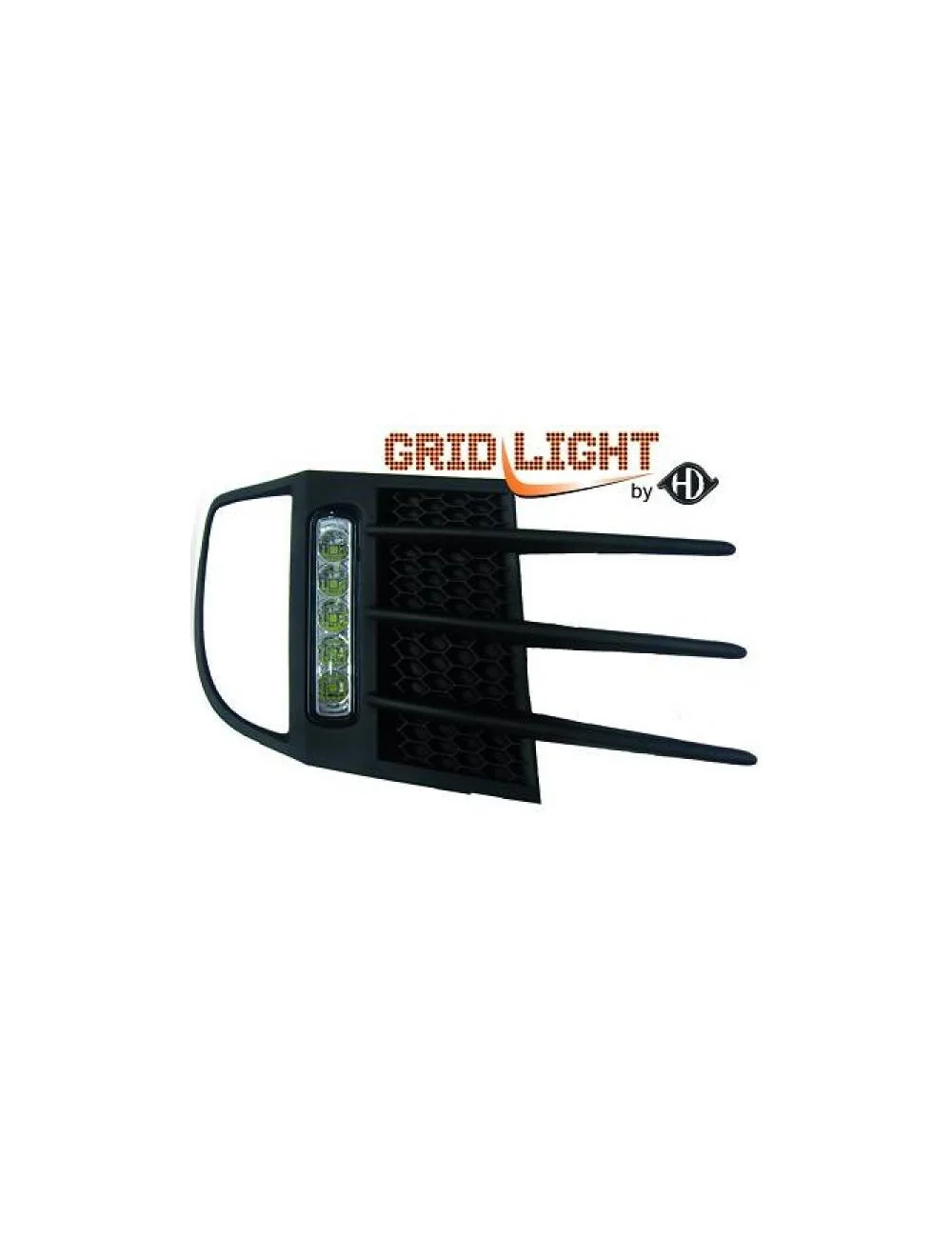 ADC KIT MASCHERINA CON LUCI DIURNE DRL VOLKSWAGEN GOLF 6 VI