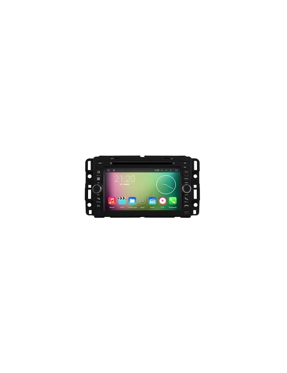 X-TRONS ZK-6012C AUTORADIO CHEVROLET AVALANCHE SILVERADO GMC SIERRA ACADIA HUMMER H2