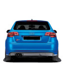 DIFFUSORE POSTERIORE IN VETRORESINA AUDI A3 8P SPORTBACK LOOK RS3