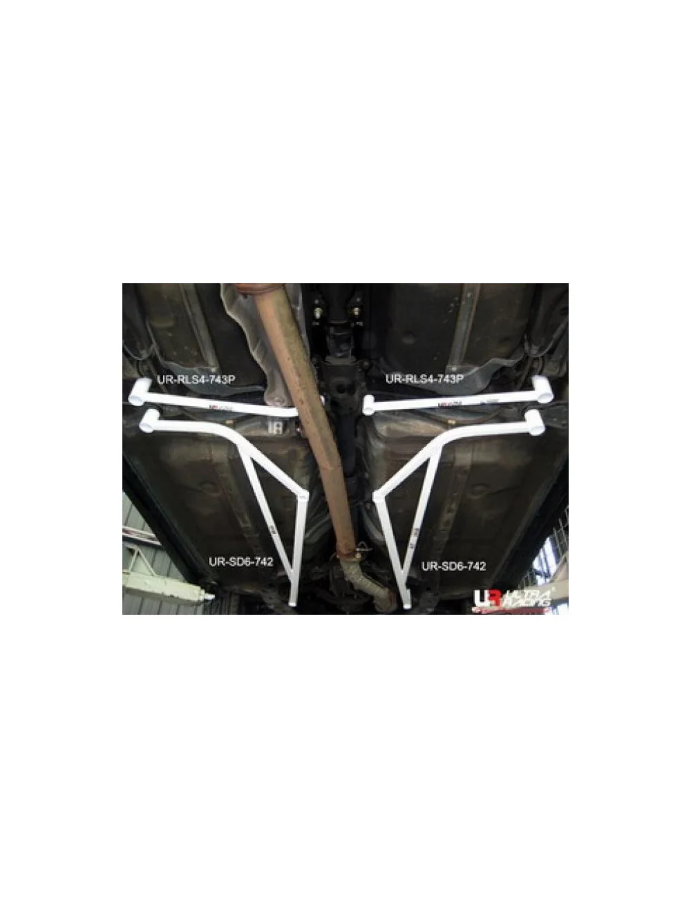 BARRE RINFORZO POSTERIORE INFERIORE ULTRA RACING SUBARU IMPREZA GD