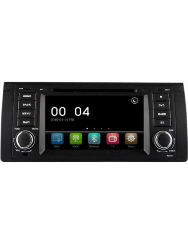 JF-SOUND JF-037B5W AUTORADIO BMW E39 E53 BLUETOOTH GPS USB SD MP3 DVD DIVX FULL HD