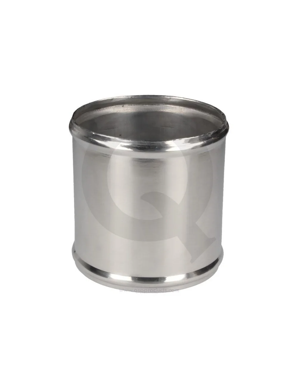 CONNETTORE DRITTO IN ALLUMINIO UNIVERSALE DIAMETRO 76MM LUNGO 75MM