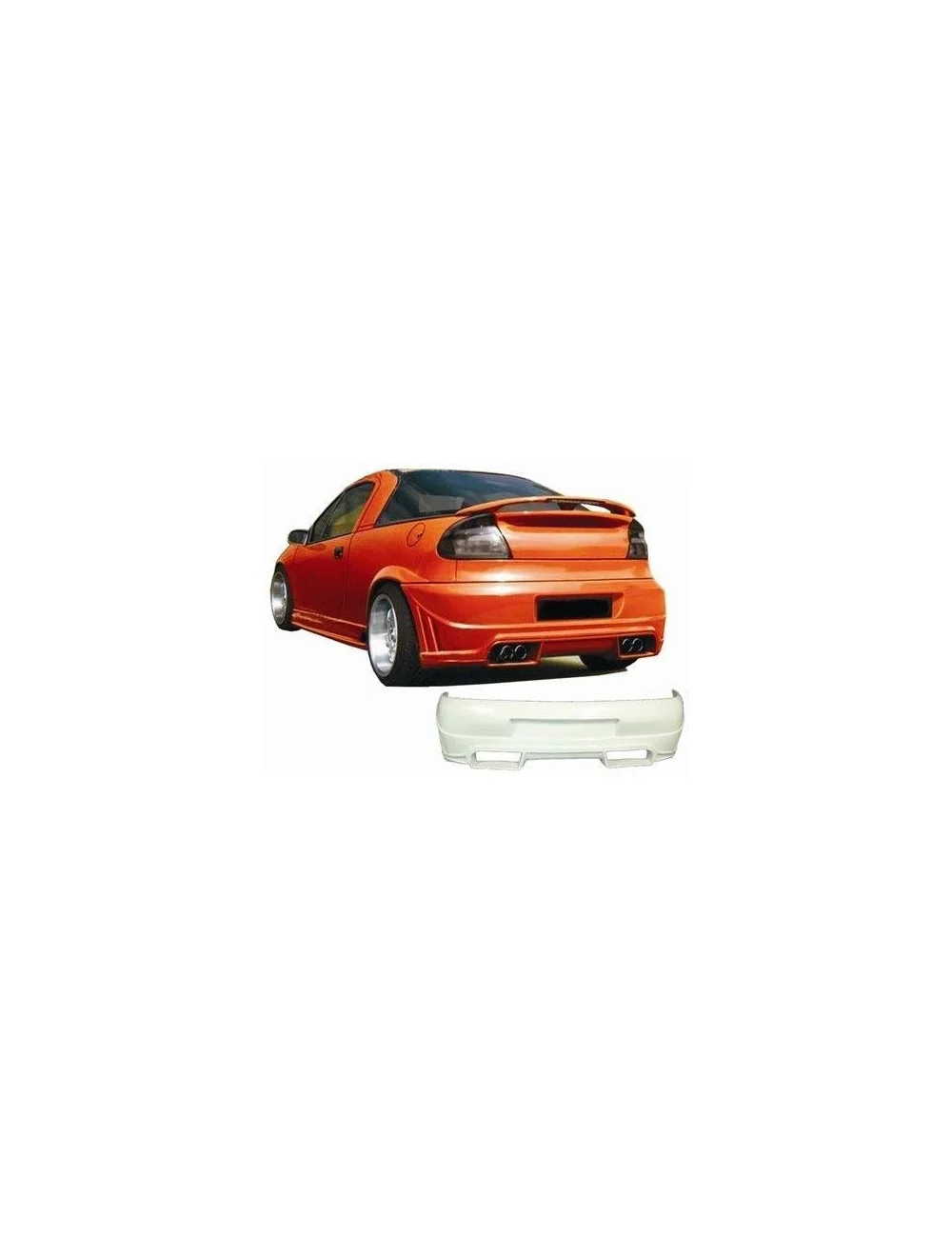 PARAURTI POSTERIORE IN VETRORESINA OPEL TIGRA A