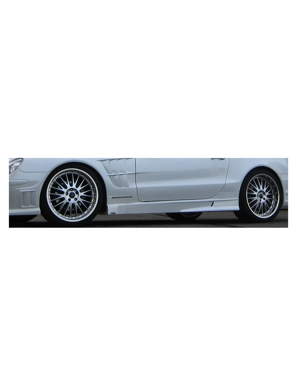 COPPIA MINIGONNE SOTTOPORTA IN VETRORESINA MERCEDES SL R230