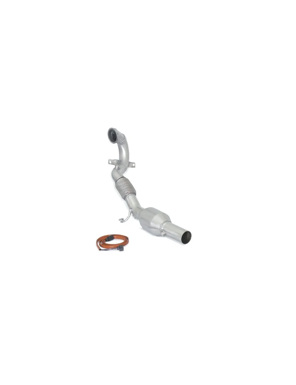 RAGAZZON DOWNPIPE CATALIZZATORE METALLICO 200 CELLE VOLKSWAGEN GOLF 7 CLUBSPORT