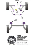 POWERFLEX BOCCOLA FRONTE BRACCIO ANTERIORE ALFA ROMEO MITO