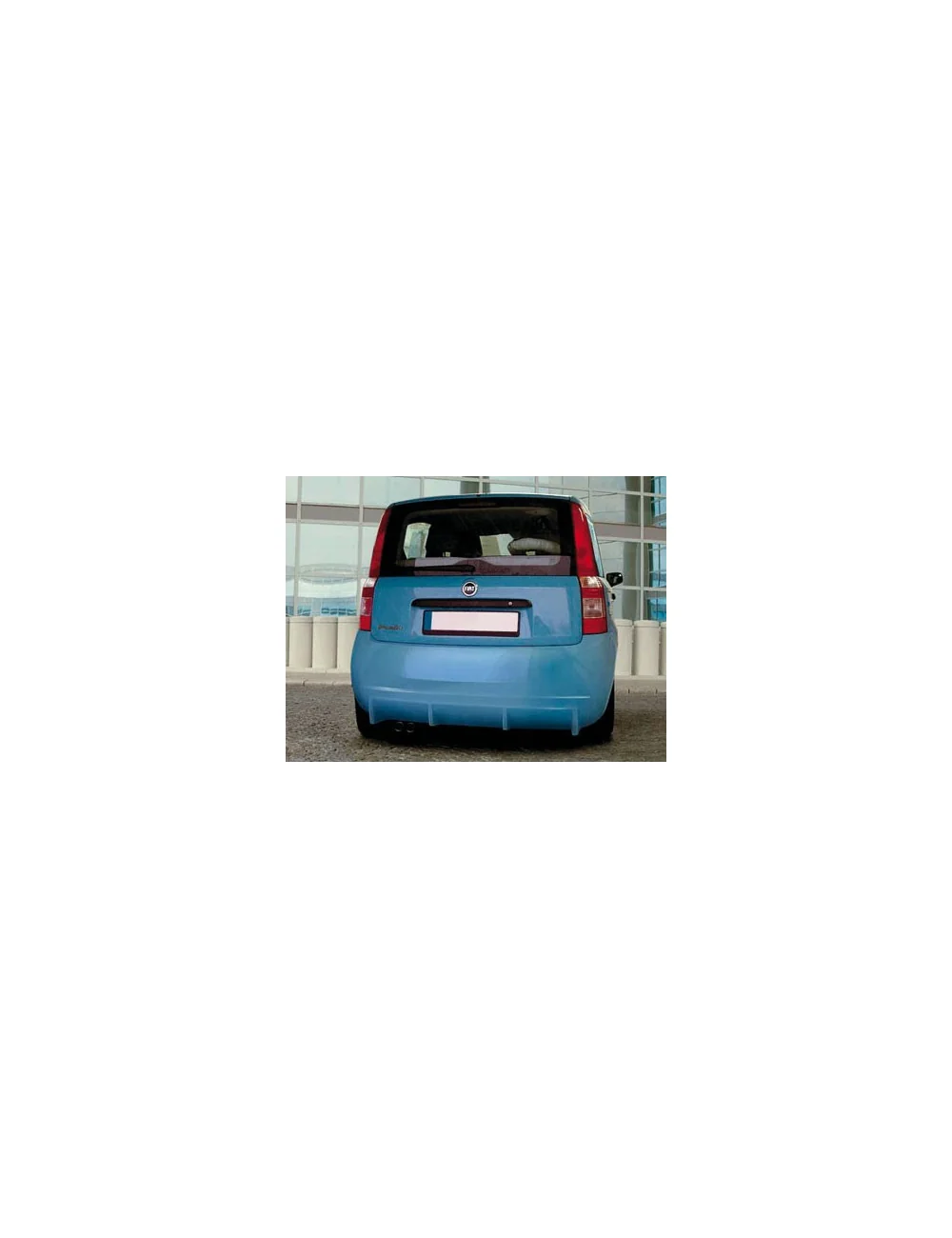 PARAURTI POSTERIORE IN VETRORESINA PER FIAT PANDA 2 2003 IN POI