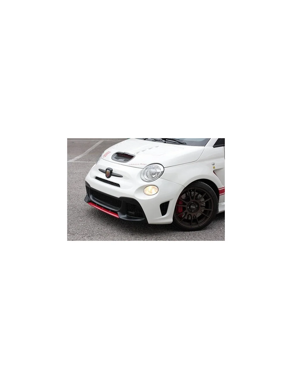 CADAMURO MASCHERONE PARAURTI ANTERIORE COMPLETO 500 ABARTH 2016