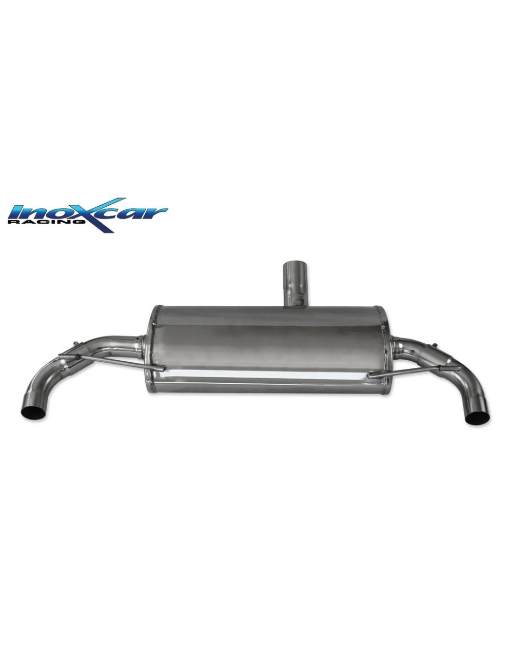INOXCAR TERMINALE SILENZIATORE POSTERIORE SILENZIATO INOX INFINITI Q30 S 2.0 211CV