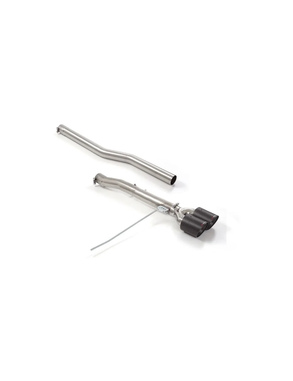 RAGAZZON TERMINALE LIBERO POSTERIORE INOX MINI COOPER S F56 JCW 170KW