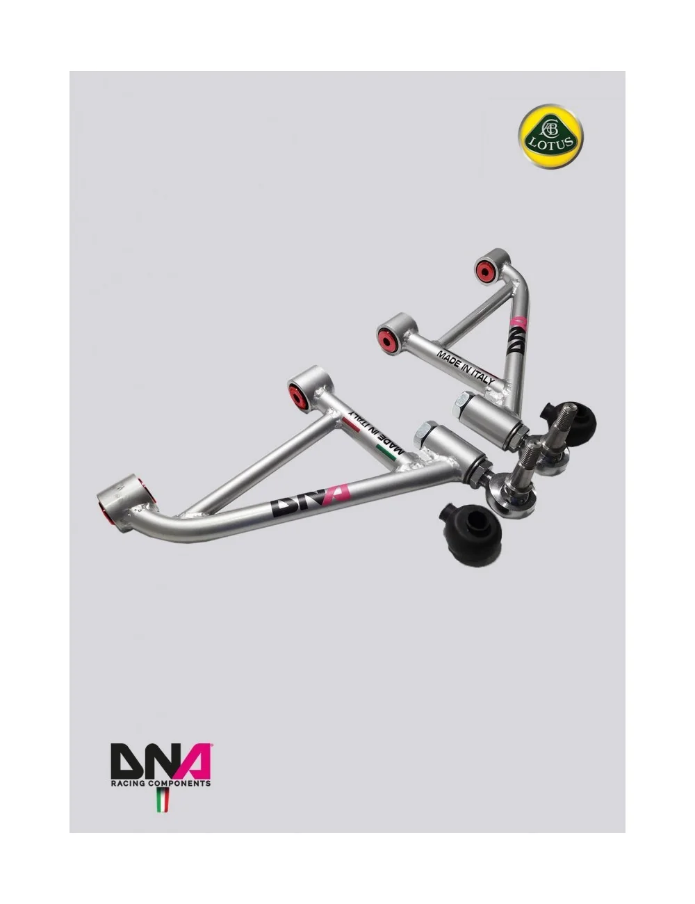 DNA RACING KIT TRAPEZI POSTERIORI SUPERIORI LOTUS ELISE EXIGE L4
