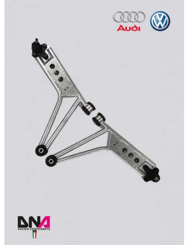 DNA RACING KIT TRAPEZI ANTERIORI AUDI A3 8V1-8VK-8VA-8VF-8VS-8VM-8V7-8VE 2012 - All models