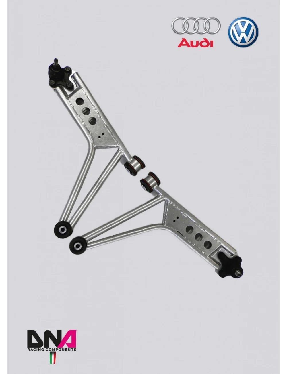 DNA RACING KIT TRAPEZI ANTERIORI AUDI A3 8V1-8VK-8VA-8VF-8VS-8VM-8V7-8VE 2012 - All models
