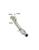 RAGAZZON DOWNPIPE TUBO SOSTITUZIONE CATALIZZATORE E ANTIPARTICOLATO BMW SERIE 1-3-4 F20 F21 116D 118D 120D