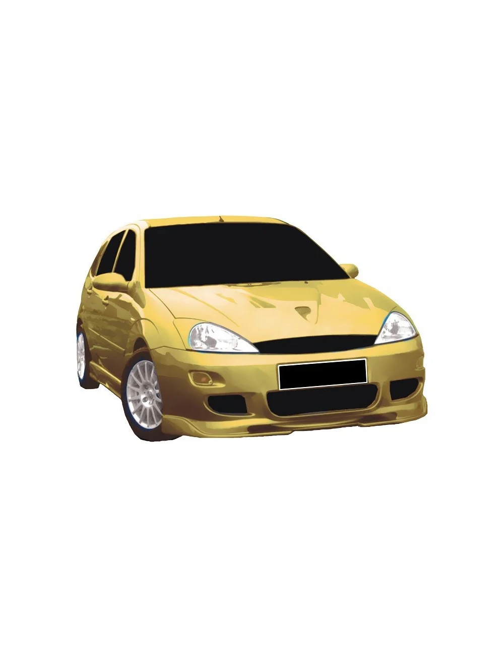 PARAURTI ANTERIORE IN VETRORESINA FORD FOCUS DAL 1998
