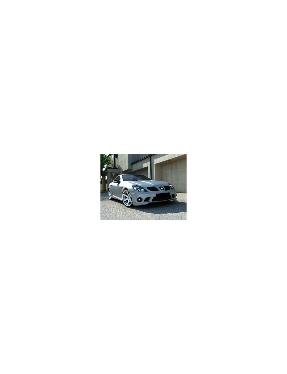 KIT ESTETICO COMPLETO IN ABS E VETRORESINA PER MERCEDES SLK R171 AMG