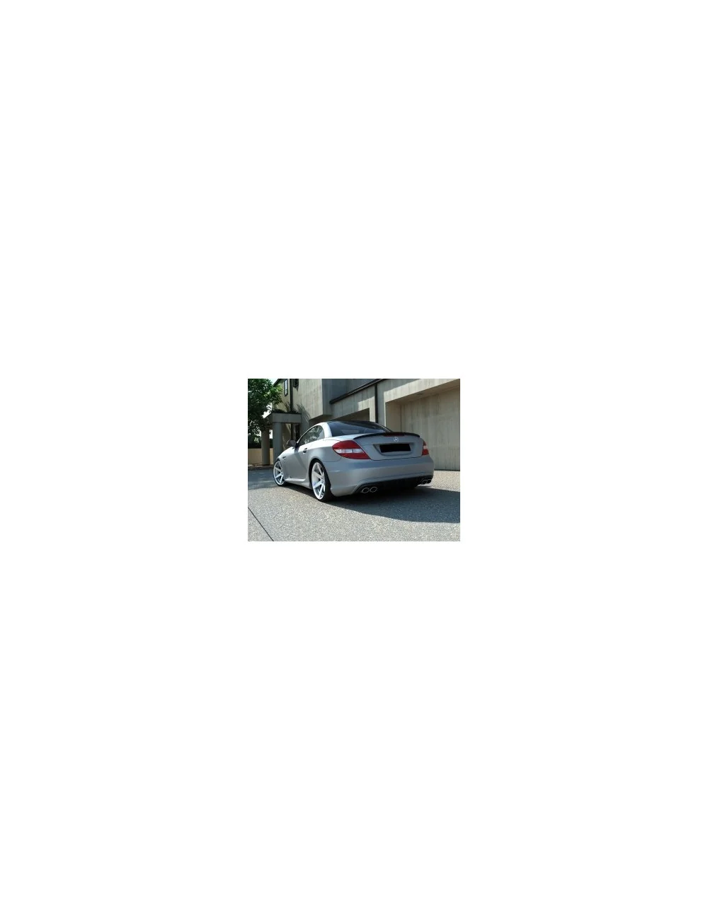 KIT ESTETICO COMPLETO IN ABS E VETRORESINA PER MERCEDES SLK R171 AMG