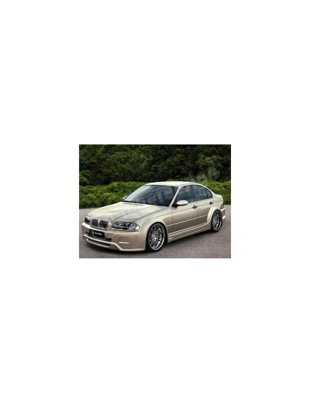 KIT ESTETICO COMPLETO IN VETRORESINA WIDE BODY BMW SERIE 3 E46