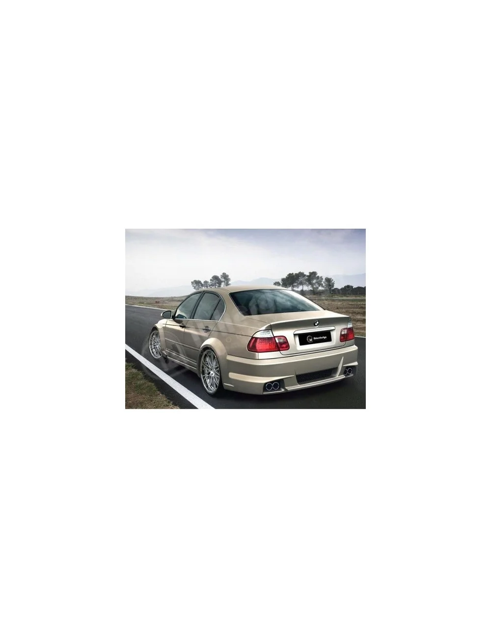 KIT ESTETICO COMPLETO IN VETRORESINA WIDE BODY BMW SERIE 3 E46