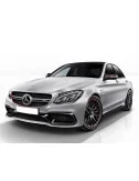 KIT ESTETICO COMPLETO IN ABS MERCEDES CLASSE C W205 LOOK C63 AMG