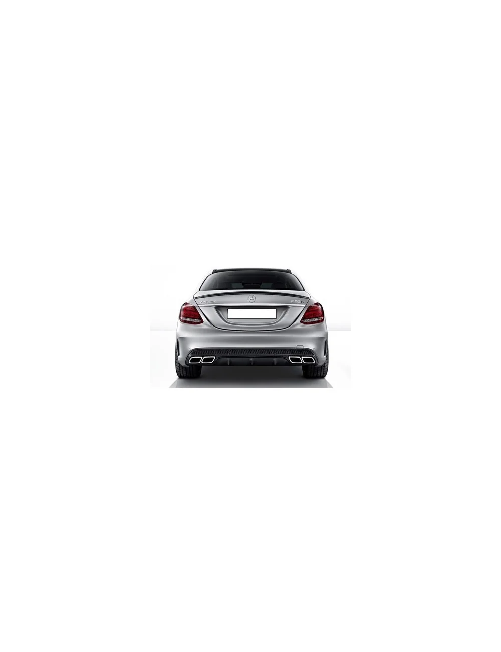 KIT ESTETICO COMPLETO IN ABS MERCEDES CLASSE C W205 LOOK C63 AMG