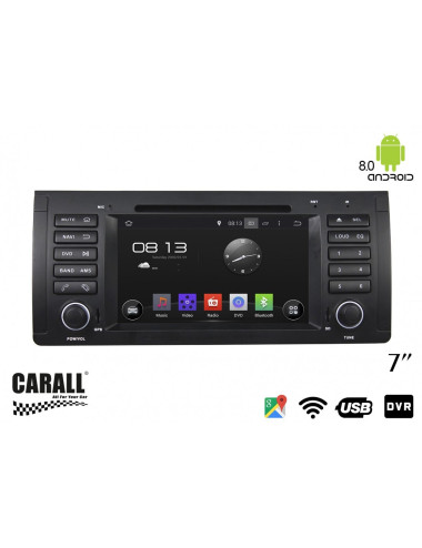 CUSTOM FIT KD7502 AUTORADIO BMW SERIE 5 E39 ANDROID OCTACORE