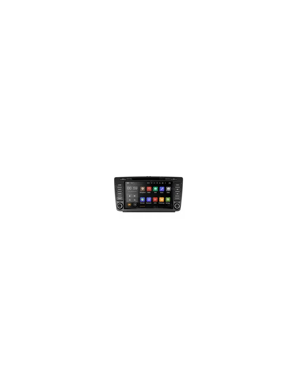 CUSTOM FIT JF-038SOO AUTORADIO SKODA OCTAVIA DAL 2013 OCTACORE ANDROID