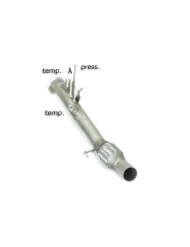 RAGAZZON DOWNPIPE TUBO SOSTITUZIONE CATALIZZATORE BMW SERIE 1, 2, 3, 4 - F20 F21 F30 F31 F32 F34 F35 F36 320D