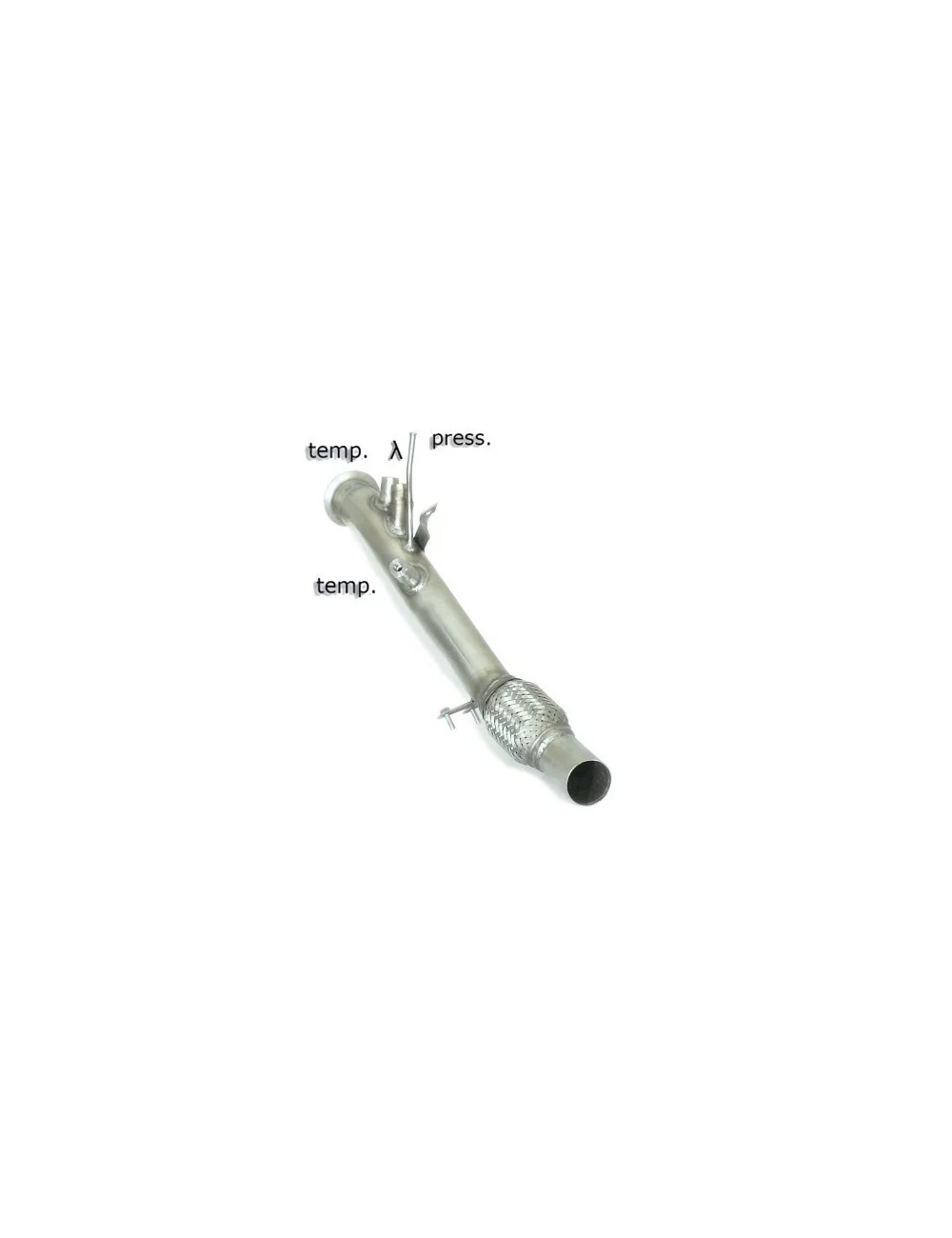 RAGAZZON DOWNPIPE TUBO SOSTITUZIONE CATALIZZATORE BMW SERIE 1, 2, 3, 4 - F20 F21 F30 F31 F32 F34 F35 F36 320D