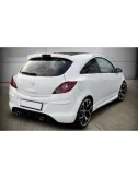 COPPIA DI MINIGONNE IN ABS PER OPEL CORSA D LOOK OPC 3 PORTE