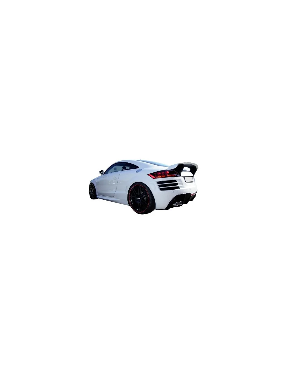 SPOILER POSTERIORE IN VETRORESINA AUDI TT 8J