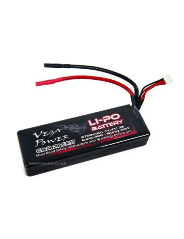 HIMOTO Batteria lipo himoto 11,1V 2700mAh 3S 30C attacco banana