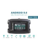 CUSTOM FIT JF-227A-XDAB-FLO AUTORADIO FIAT 500L ANDROID QUADCORE