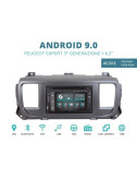 CUSTOM FIT JF-222A-XDAB-PE AUTORADIO SPECIFICA PEUGEOT EXPERT DAL 2016 ANDROID QUADCORE