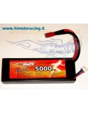 HIMOTO BATTERIA LiPo con cassa rigida di protezione 5000mAh 7,4V ( 2S- 2celle) Burst 60C Disch. 30c