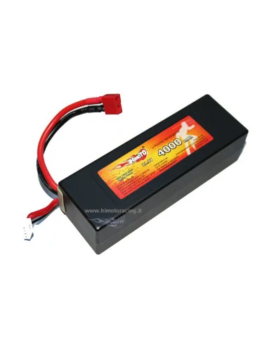 HIMOTO BATTERIA LiPo con cassa rigida di protezione 4000mAh 11,1V ( 3S- 3celle) Burst 50C Disch. 25c