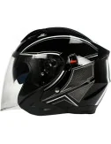 Bhr Casco Moto Jet Doppia...