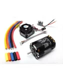 HIMOTO Combo da competizione brushless con sensore motore 13.5T+ regolatore da 120A Turbo Rocket Modified