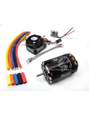 HIMOTO Combo Spec da competizione brushless con sensore motore 10.5T+ regolatore da 120A Turbo