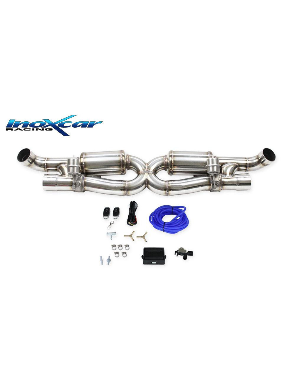 INOXCAR POSTERIORE DX+SX + VALVOLE KIT DEPRESSIONE CON TELECOMANDO PORSCHE 911 SERIE 997.2