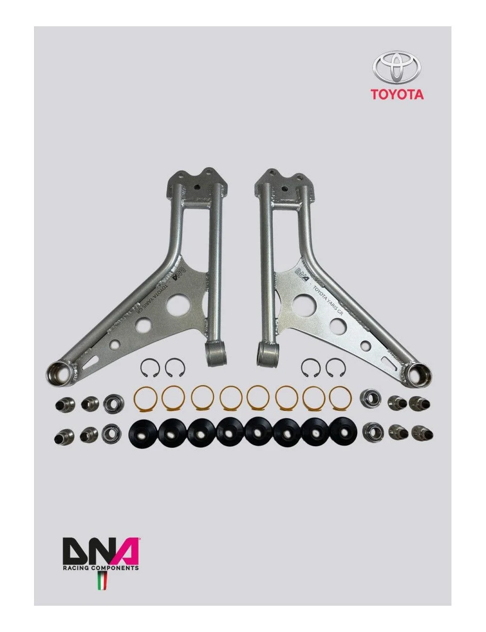 DNA RACING KIT TRAPEZI ANTERIORI TOYOTA YARIS GR