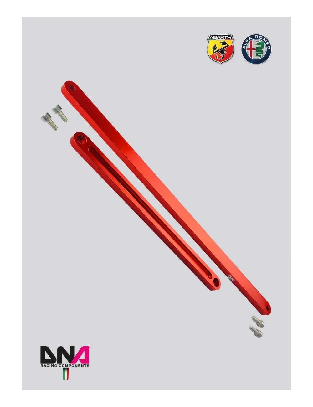 DNA RACING KIT BARRA SLITTA DOPPIA SOSPENSIONE ANTERIORE FIAT / ALFA ROMEO / OPEL CORSA