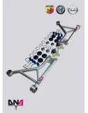 DNA RACING KIT TRAPEZI ANTERIORI FIAT / ALFA ROMEO / OPEL CORSA