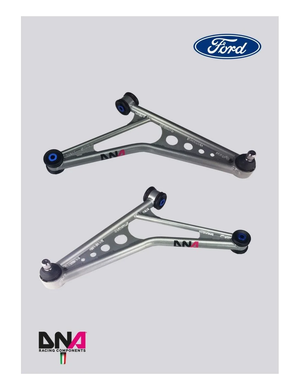RACING KIT TRAPEZI ANTERIORI SU UNIBALL FORD FIESTA MK VII