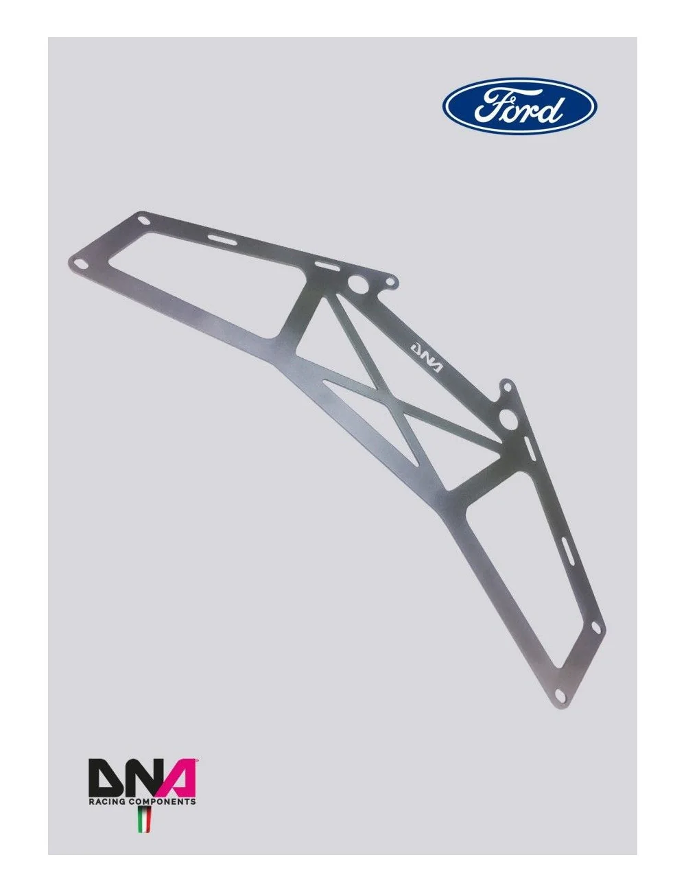 DNA RACING KIT RINFORZO INFERIORE SLITTA SOSPENSIONE ANTERIORE FORD FIESTA MK VII