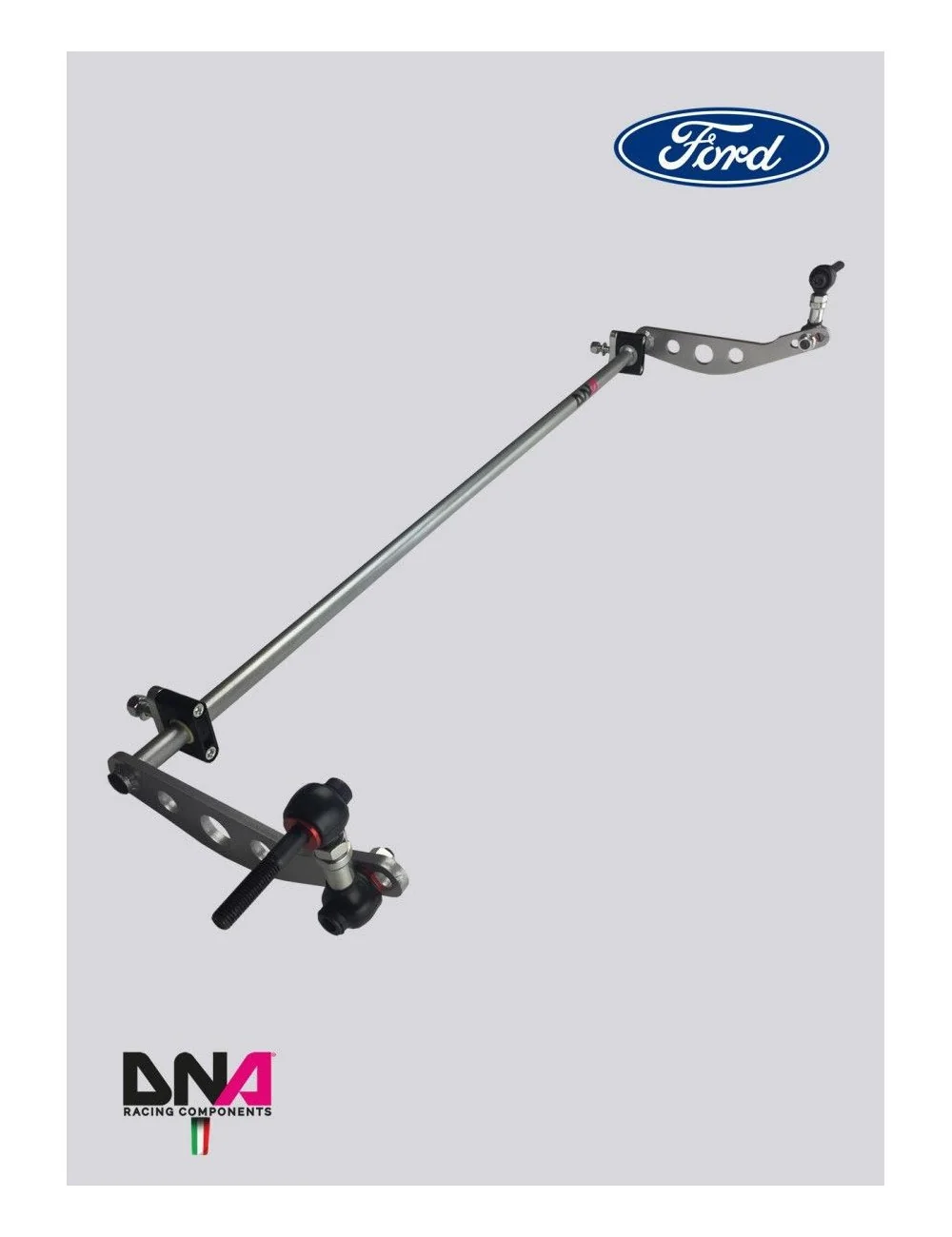 DNA RACING KIT BARRA ANTIROLLIO POSTERIORE REGOLABILE Ø 20X3MM FORD FIESTA MK VII