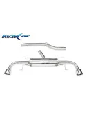 INOXCAR TERMINALE SILENZIATO DUPLEX RACING INOX ALFA ROMEO STELVIO 2.0 T Q4 280CV