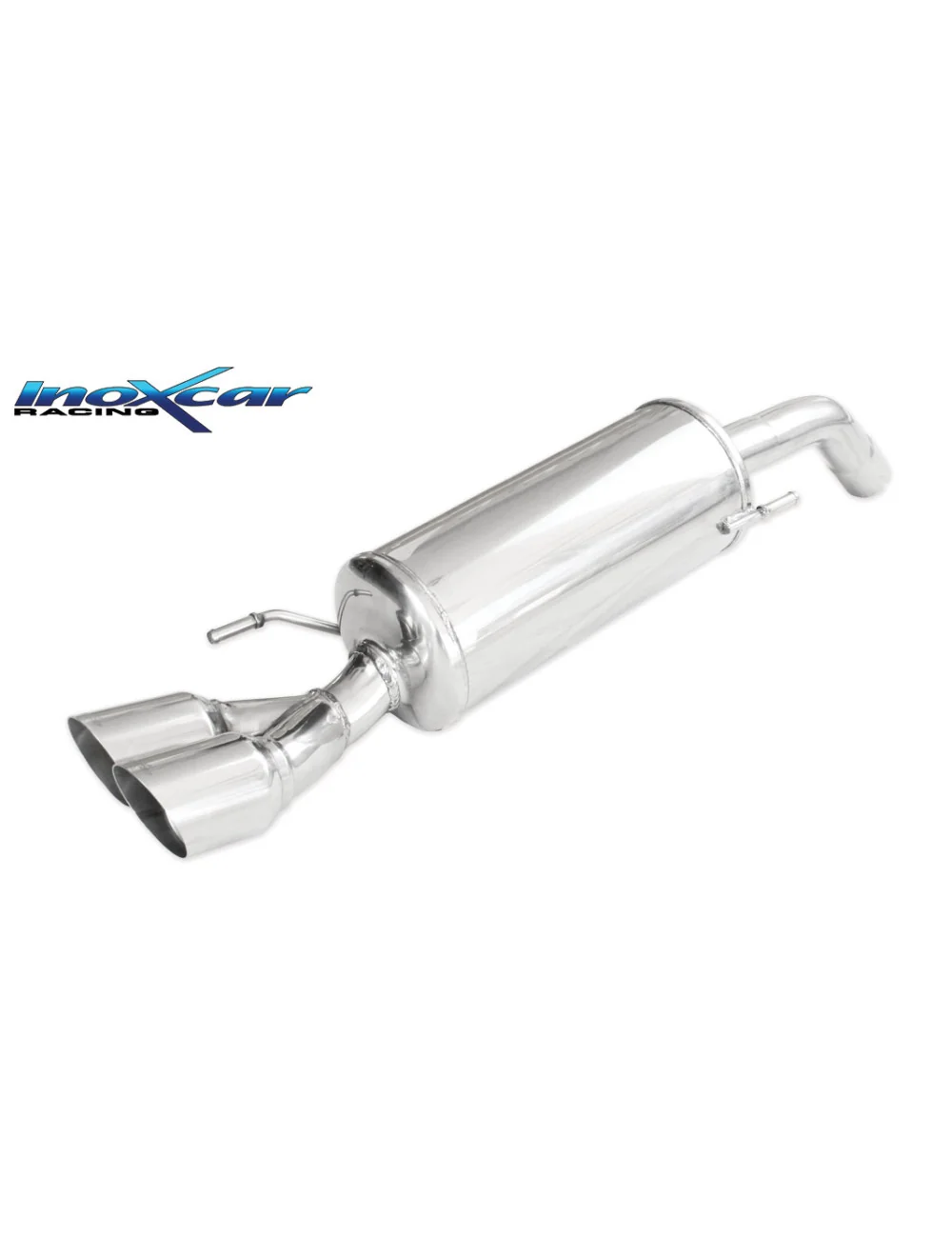 INOXCAR TERMINALE POSTERIORE 2X80MM OPEL ADAM S 150CV