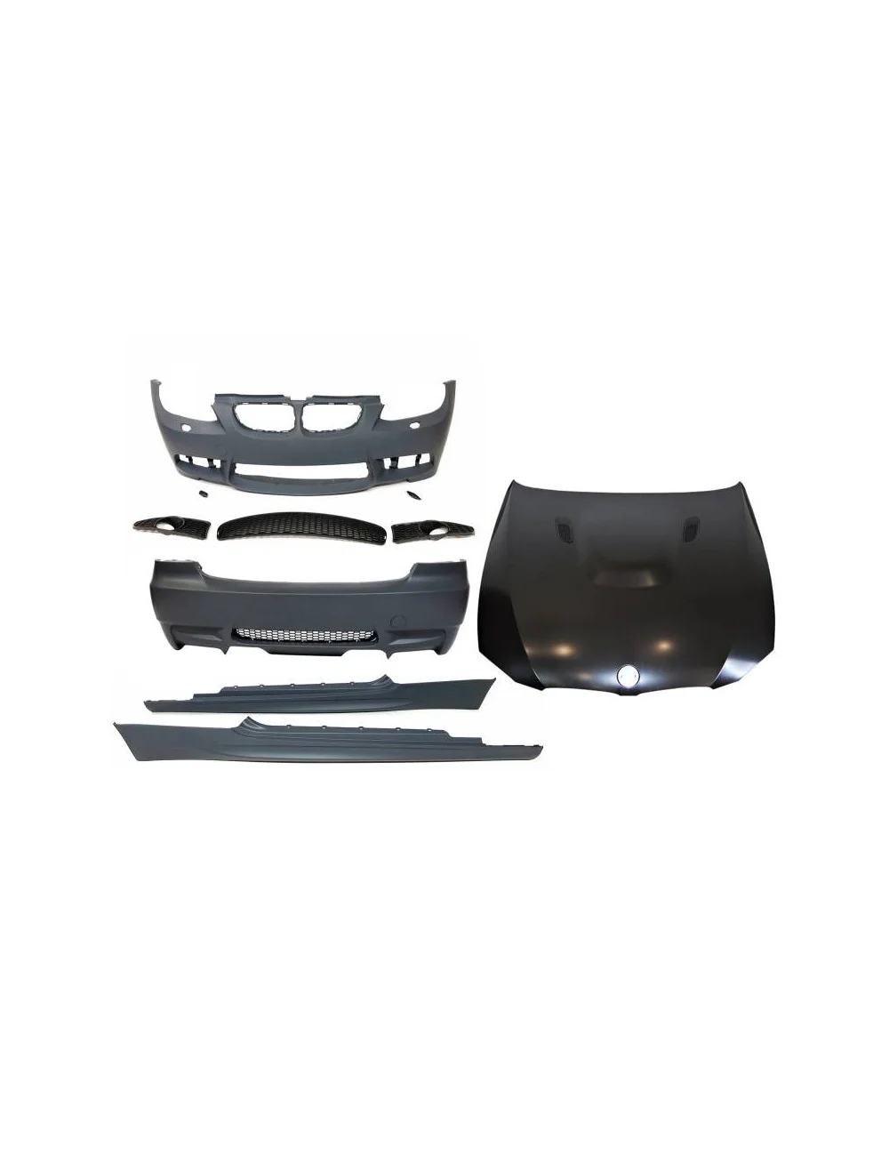KIT ESTETICI BMW E92 06-09 LOOK M3 COFANO